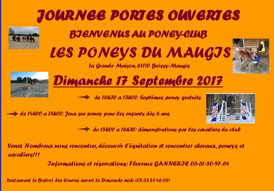 Portes ouvertes du poney club